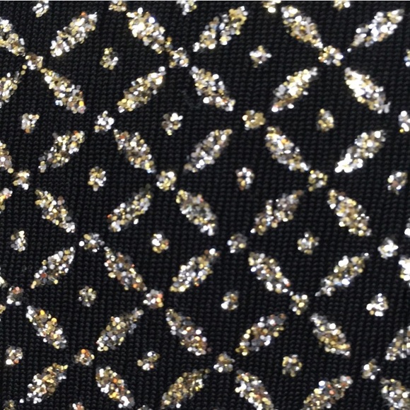 Ronni Nicole Vintage Black & Gold Glitter Blouse - Host Pick - Picture 16 of 16